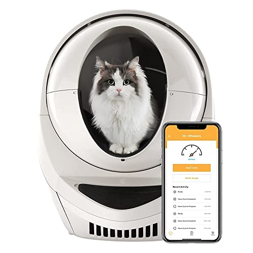 Litter-Robot 3 Beige – WiFi Enabled Self-Cleaning Cat Litter Box